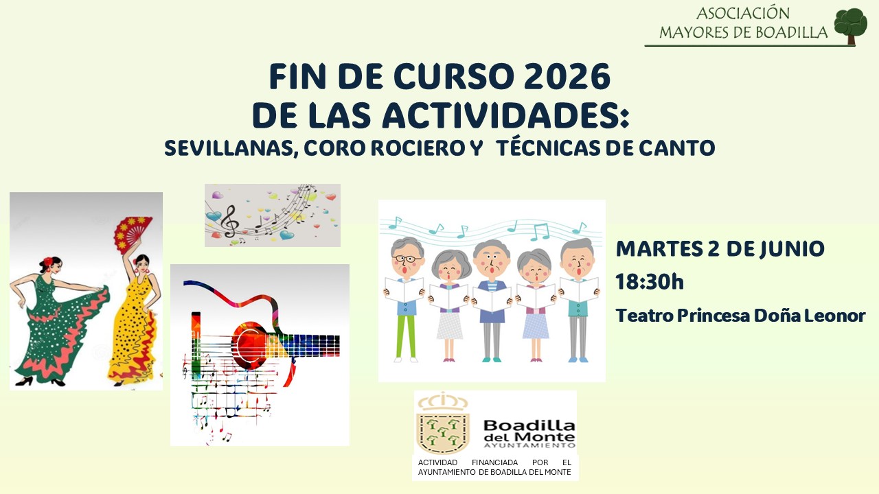 FESTIVAL ASOCIACI�N DE MAYORES:  2 JUNIO 2026
